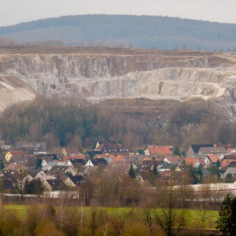 Katzenstein, Osterode, Fa. Saint-Gobain Rigips, Niedersachsen, Foto: Wolfgang Schubert